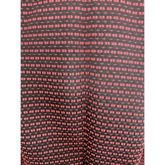 Anne Klein Menswear Blazer Women's 2 XS Black Red Open-Front Mandarin Collar NWT - Picture 10 of 16